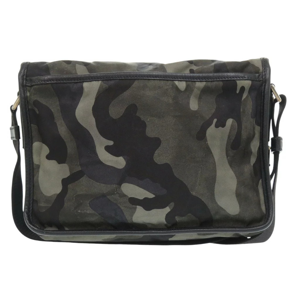 Prada Authentic Va0768 Camouflage Pattern Messeng… - image 2