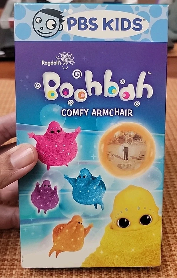 Boohbah Comfy Armchair (VHS Tape, 2004) Ragdoll PBS Kids Cartoon Atoms Show HTF - Image 2 of 4