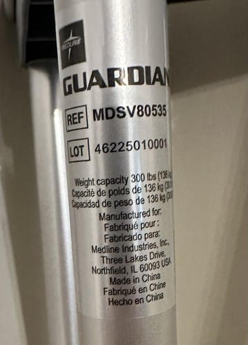 Universal Aluminum Lightweight Adult Silver Standard Crutches For 5’2”-5’8” - Picture 5 of 8
