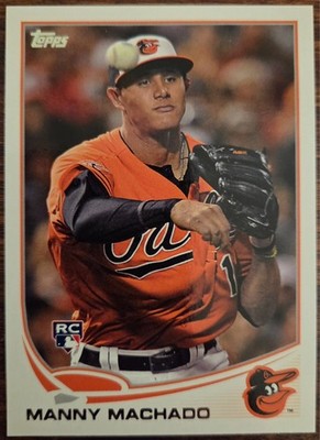 2013 Topps - Manny Machado #270 Padres (Baltimore Orioles RC)
