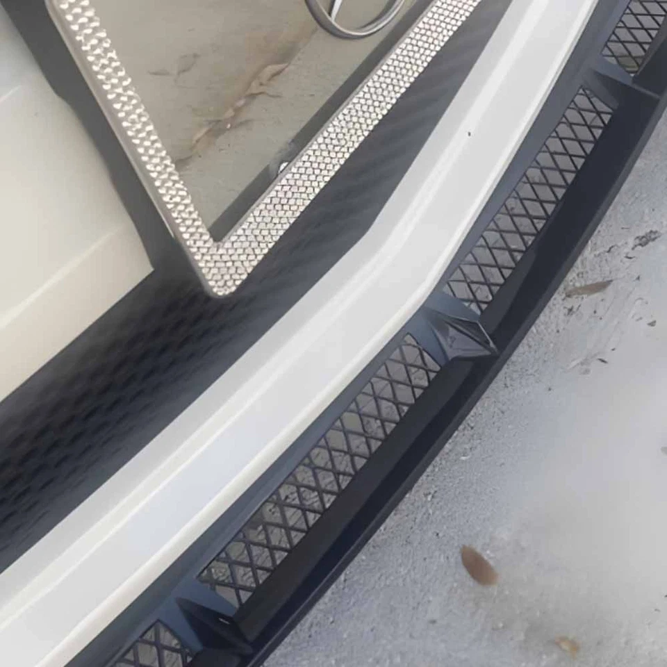 For BMW 5 Series E60 E61 Sleek Front Bumper Lip Spoiler Chin Splitter Diffuser - Imagem 3 de 4