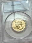 1947 P Washington Quarter Graded MS 65 by PCGS - Beautiful Coin