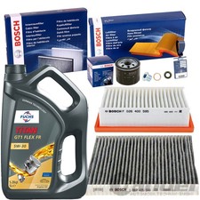 BOSCH FILTERSET+FUCHS FR 5W30 passend für RENAULT TWINGO 3 BCM/1.0 SCe 65 70 75