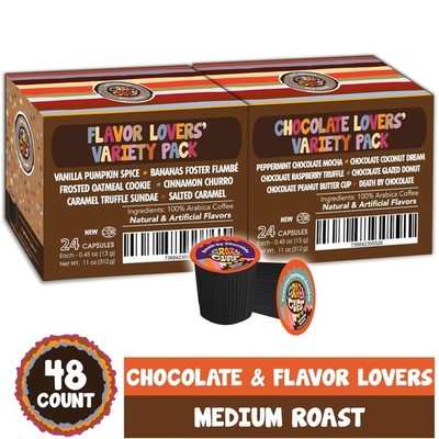 Exotic Coffee Flavors Variety Pack - 48 Pods