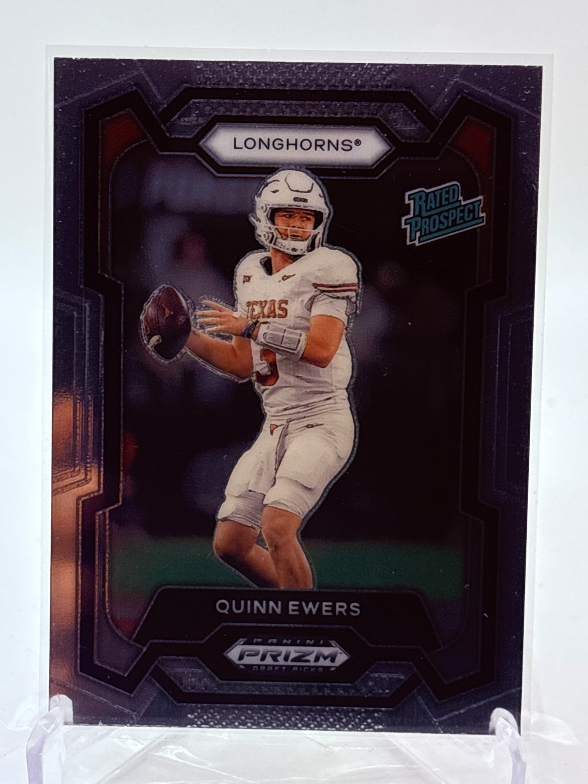 Quinn Ewers 2024 Panini Prizm Draft Picks Rated Prospect #191 (RC)