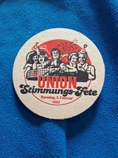 Bierdeckel 1980 - Dortmund Stimmungs Fete - Roberto Blanco - Dortmunder Union