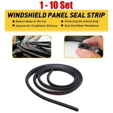 1-10set 1.8m Rubber Under Seal Windshield Front Sealed Trim Panel Moulding Strip