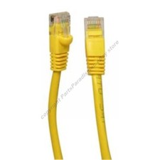 Lot25 5ft RJ45Cat5e Ethernet Cable/Cord SH DISC YELLOW F