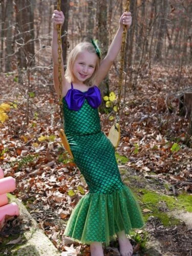 Disfraces de sirena Handmade para Niñas