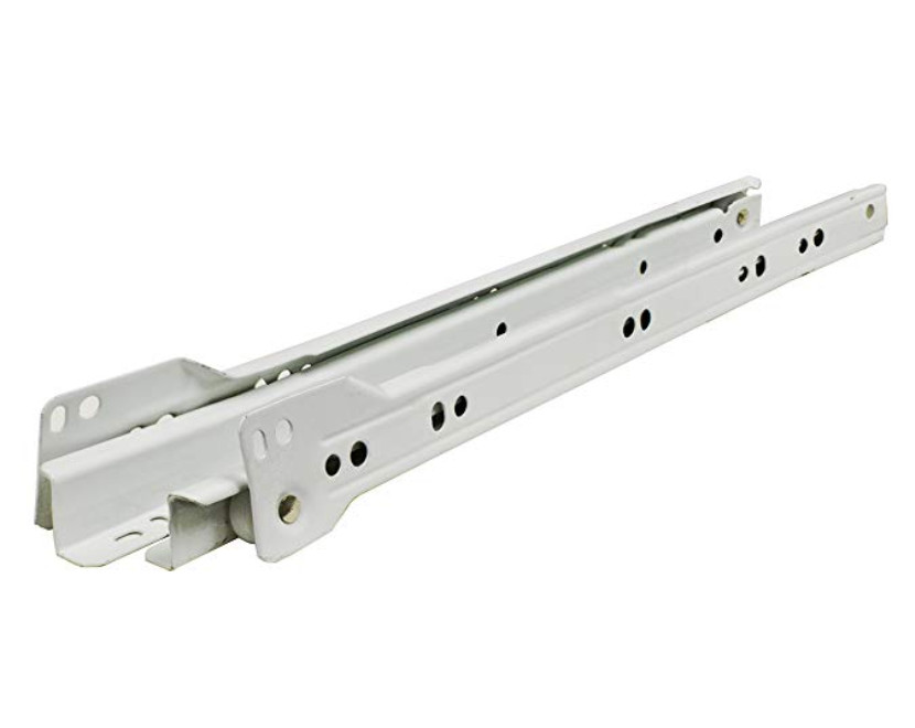 25 Pairs-Euro Drawer Slide 32mm System Epoxy Covered Glides Roller Runners
