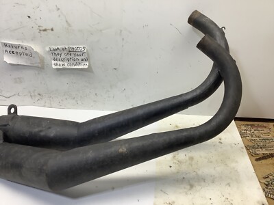 Yamaha RD 250 Exhaust Muffler Bassani Expansion Chambers Nice Rare