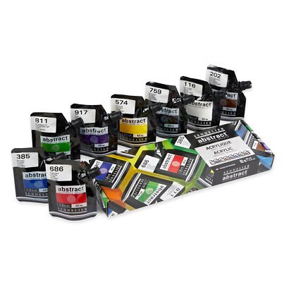 (91,53 /1l) Sennelier abstract Acylic - Satin Finish - Heavy Body Set 4 x 40ml -