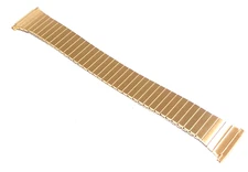 6 7/16" 165mm Length New Mens Timex Gold Tone Expansion 16-22mm Watch Band