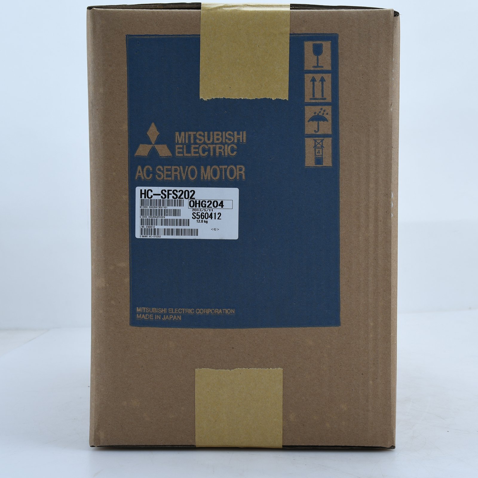 1PC New Mitsubishi HC-SFS202 AC Servo Motor HCSFS202 Expedited Shipping