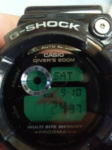 Frogman GW-202K-2JR Mikurajima G shock BATTERY DEAD VG - Picture 3 of 12
