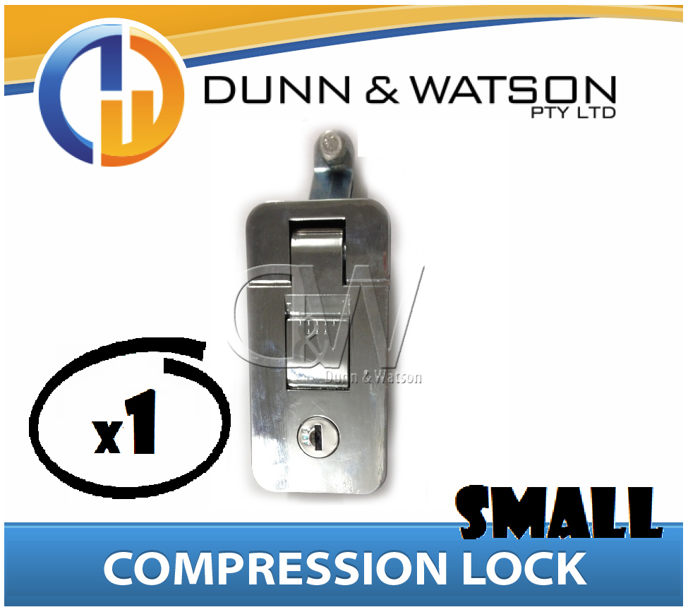 Small Black Compression Lock Handle Latch For Trailer Canopy X1 - Foto 4