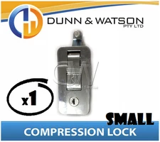 Chrome Compression Lock Handle Latch for Trailer Canopy x1