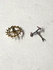 ELGIN 16 SIZE POCKETWATCH ESCAPE WHEEL AND FORK #1493 - 601---WELCH 3