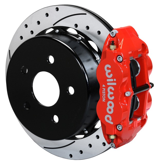 WILWOOD DISC BRAKE KIT,REAR,20072018 JEEP WRANGLER,JK,13" DRILLED