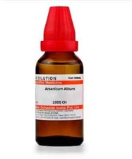 Dr Willmar Schwabe India Arsenicum Album 1000 CH Dilution 30 ml PACK of 2