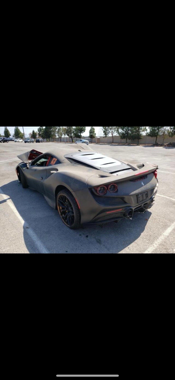 Ferrari F8 Tributo 2022 Left Rear Knuckle Axle Hub