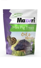 Mazuri Mini Pig Treats Oat & Honey 6 LB Pet Pig food
