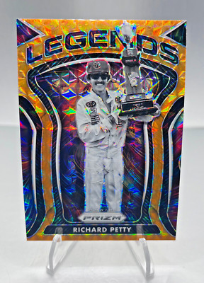 2021 Panini Prizm Racing | Richard Petty Legends Reactive Orange #82 | Nascar