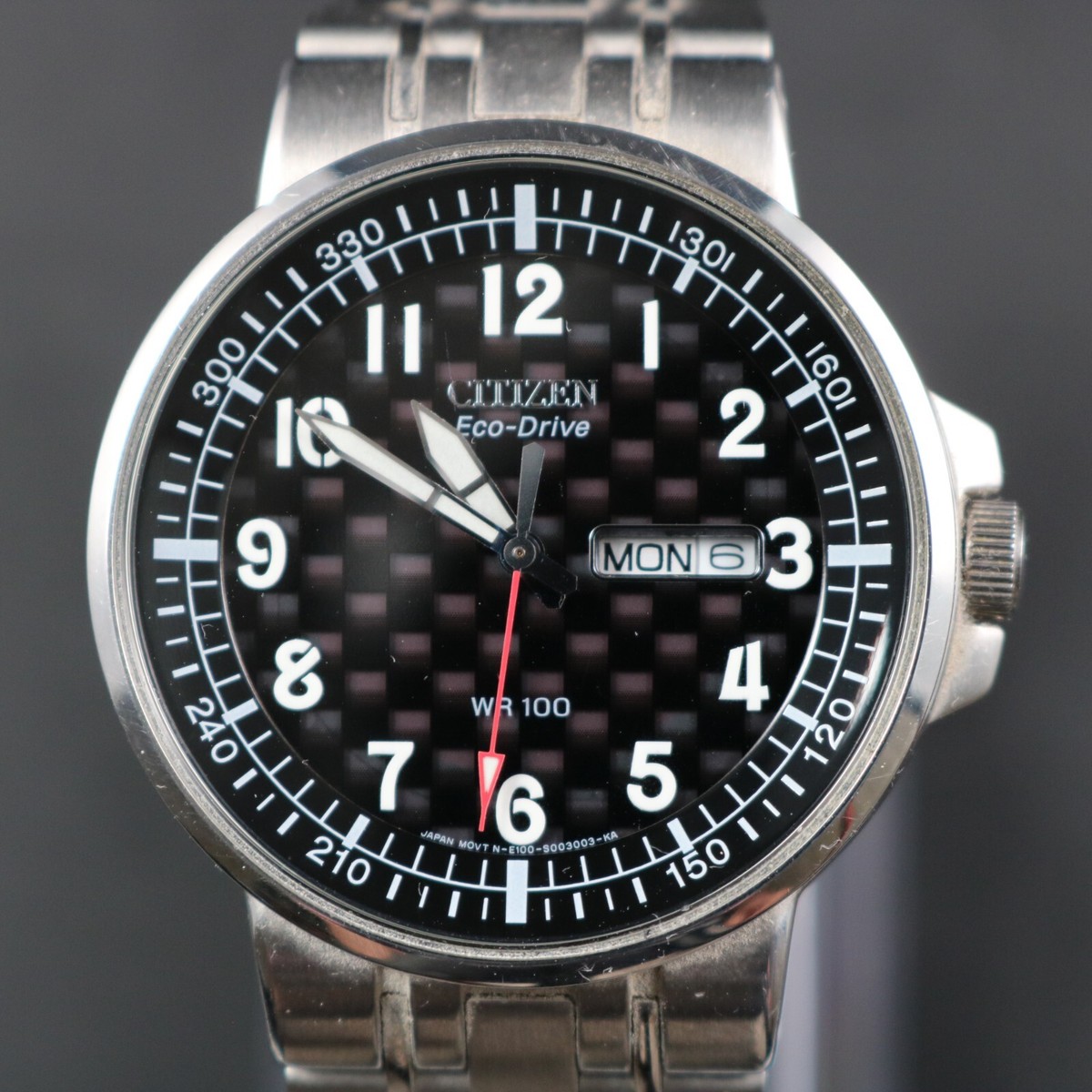 CITIZEN Eco-Drive レディース 時計 WR-100 Citizen Eco-Drive WR100 Solar-Tech Ladies Watch Silver Gold
