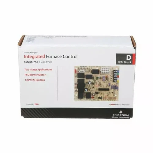 White-Rodgers 50M56-743 Integrated Furnace Control Board, Goodman PCBBF132S