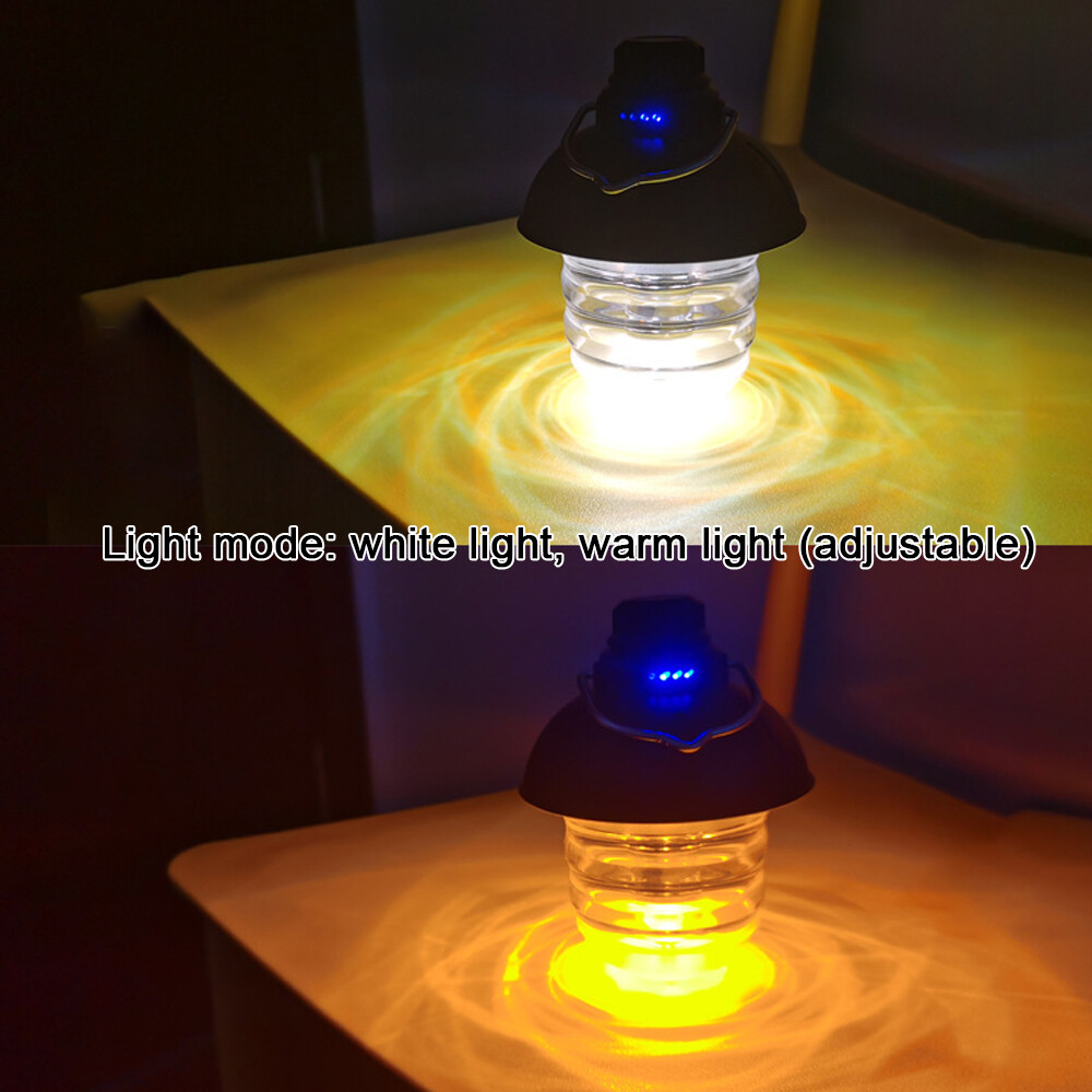 Multifunctional Metal Handle Retro Lantern Camping Rechargeable S4W2 eBay