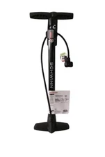 Schwinn Steel Floor Pump with 120 MAX PSI 27" hose 8.5" Base Width  Noz Adapters