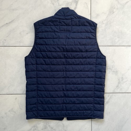 J Crew Quilted Puffer Vest Small Blue Mens Zip Up Lined 3M Thinsulate - Picture 8 of 17
