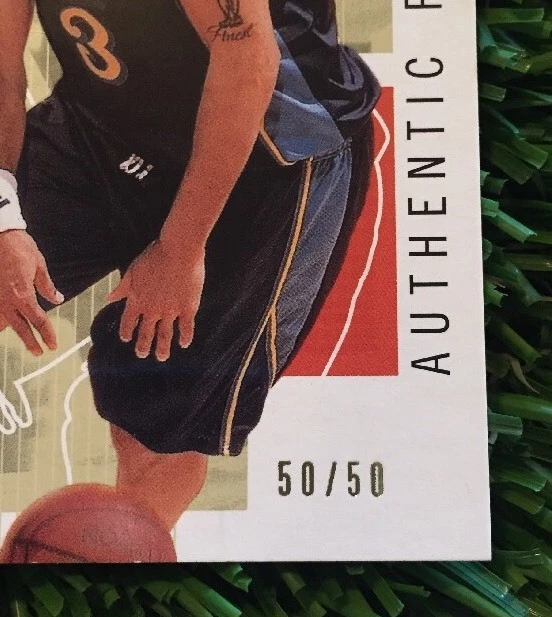 2002-03 SP Game Used Authentic Rookie Gold #129 Matt Barnes #ED 50/50 eBay 1/1 - Image 2 of 3