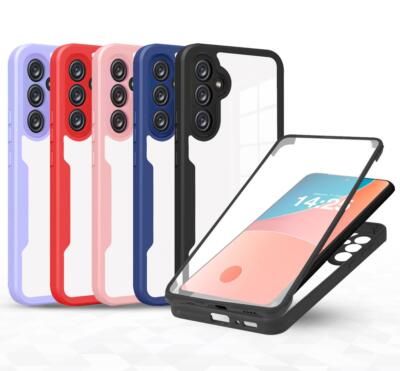 360 Grad Handyhülle für Samsung Galaxy A55 5G Rundum Schutz Case Front Backcover