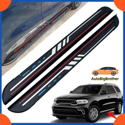Fits For Dodge Durango 2018 2022 2023 Nerf Bars Pedal Side Steps Running Boards