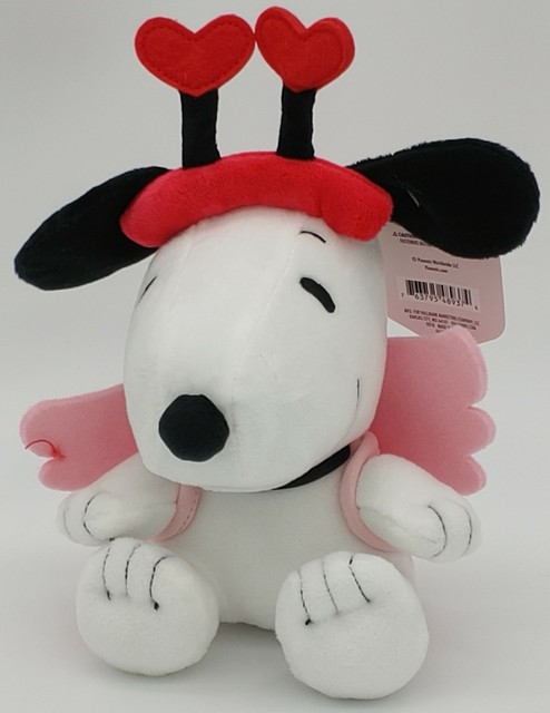 hallmark snoopy valentine plush