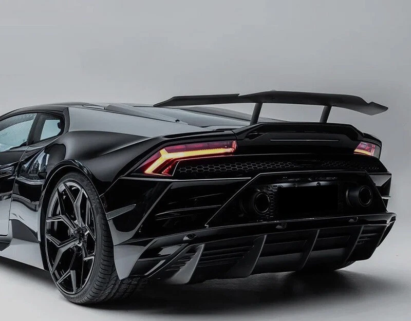 ALERÓN TRASERO DE FIBRA DE CARBONO ESTILO N PARA LAMBORGHINI HURACAN LP580 LP610 Foto 3 de 4