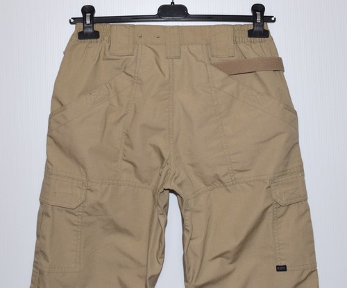 NWOT 5.11 Tactical TacLite Pro 64360 Beige Elastic Waist Cargo Pants Size 8 - Picture 5 of 8