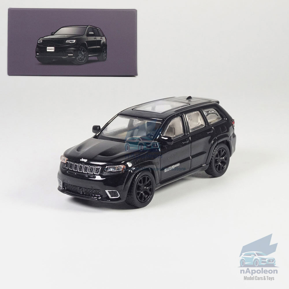 1/64 Jeep Grand Cherokee Trackhawk 2019 Model Car Diecast Toy