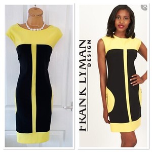 yellow and black dress uk