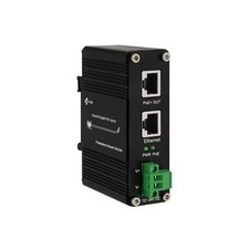 Industrial Gigabit Passive PoE Injector Hardened POE Adapter with 12-24V DC I...