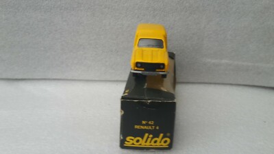 SOLIDO FRANCE 42 Hors Commerce Renault 4 F6 Balain Poulat Quasi Neuf + Boite EUR 49,90 - FR