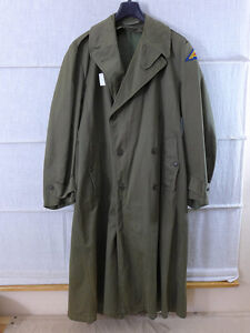 Original Us Army Overcoat Field Officer S Medium Offiziers Mantel Ww2 Korea Ebay