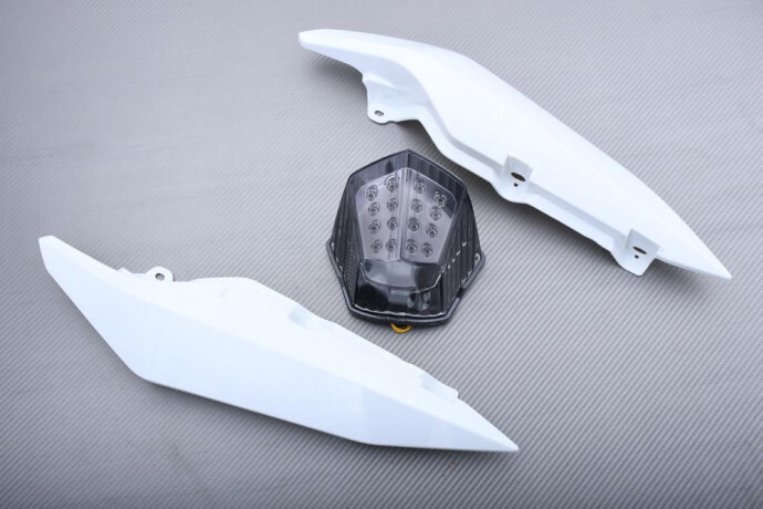 Carénage arrière à peindre avec feu fumé pour réparer YAMAHA XJ6N