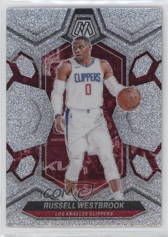 2023-24 Panini Mosaic Glitter Mosaic Prizm Russell Westbrook #19