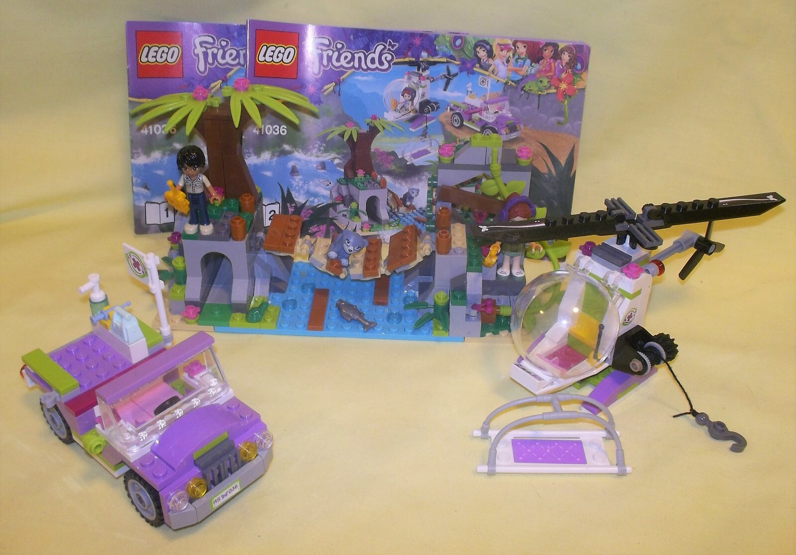 LEGO FRIENDS JUNGLE BRIDGE RESCUE 41036