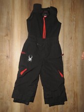 Spyder Small to Tall Fleece Ski Pants Bibs Extend Suff Snow Winter Kids Sz 3