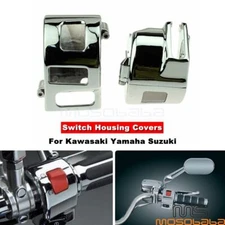 Handlebar Switch Housing Covers For Kawasaki Vnlcan 900 VN900 VN2000 2004-2012