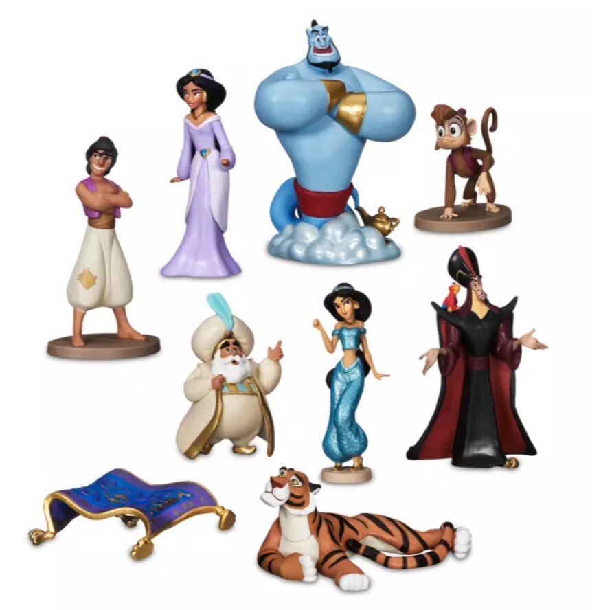 Aladdin Deluxe Figurine Set, nine-piece figurine set | eBay