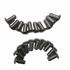 LOT of 20 Aluminum Solid Rivets 3/8" x 7/8"--Decimal Measurements in Description